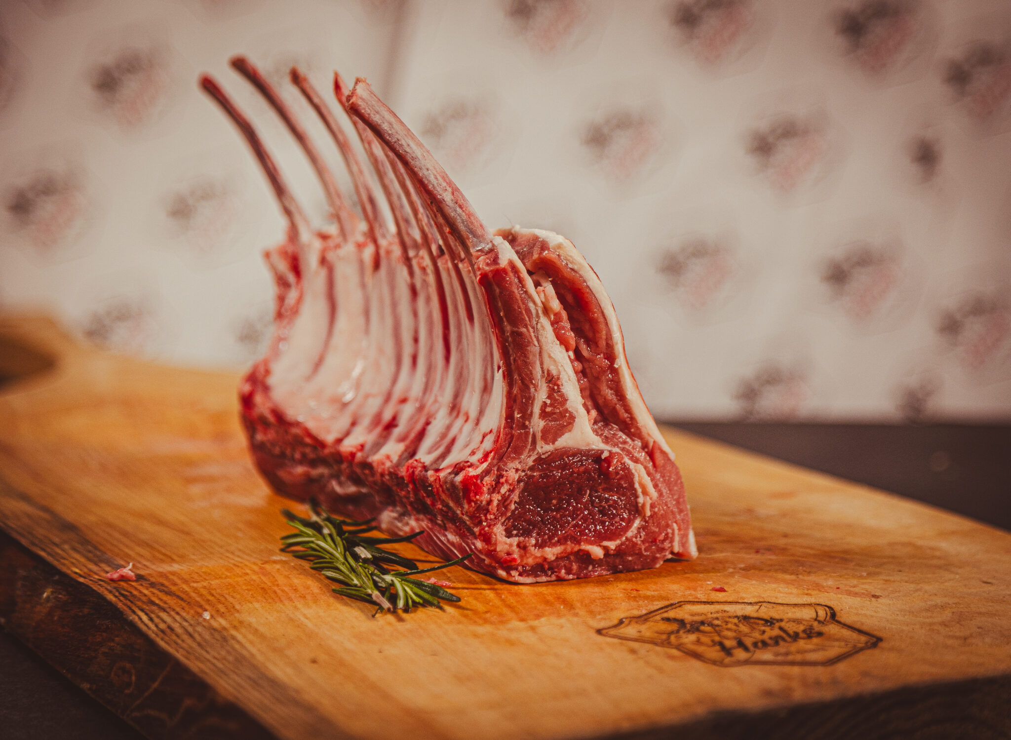 French Trimmed Rack Of Lamb (7 Bone) - Hanks Meat & Game